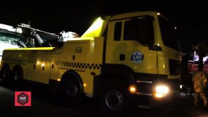 Lagos rescue team evacuates remnants of Third Mainland bridge accident
