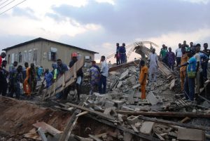 BUILDING COLLAPSE - FOUR DIE AS STOREY BUILDING COLLAPSES IN BADAGRY